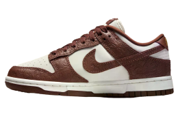 Nike Dunk Low Black / Sail / Fauna Brown