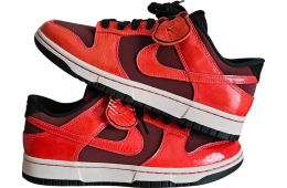 Nike Dunk Low Dark Team Red / University Red