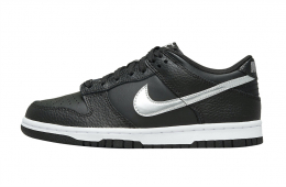 Nike Dunk Low GS Black Silver