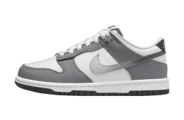 Nike Dunk Low GS Grey Gradient Swoosh