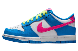 Nike Dunk Low GS Photo Blue / Pink Rise