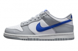 Nike Dunk Low GS White Grey Royal