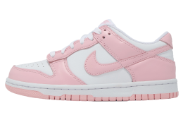 Nike Dunk Low GS White / Med Soft Pink