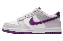 Nike Dunk Low GS White / Platinum Violet