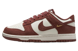 Nike Dunk Low Metallic Gold / Red Sepia