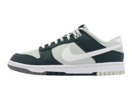 Nike Dunk Low Retro PRM Deep Jungle / Light Silver