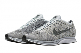 Nike Flyknit Racer - Pure Platinum