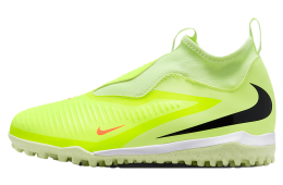 Nike Jr Phantom 6 High Academy GS TF Hyper Crimson / Limelight