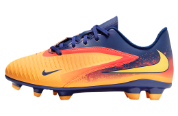 Nike Jr Phantom 6 Low Club Erling Haaland GS MG Laser Orange / Blue Void