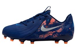 Nike Jr Phantom GX 2 Academy Erling Haaland GS Low MG Blue Void / Chrome