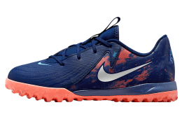 Nike Jr Phantom GX 2 Academy Erling Haaland GS Low TF Blue Void / Chrome