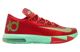 Nike KD 6 Christmas Light Crimson / Metallic Gold