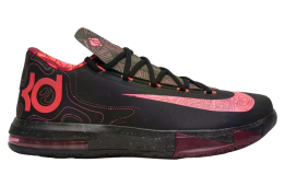 Nike KD 6 Meteorology Black / Atomic Red