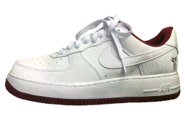 Nike Kobe Air Force 1 Low White / Team Red