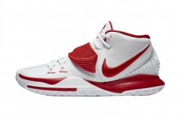 Nike Kyrie 6 White University Red