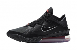 nike Diamond LeBron 18 Low Black University Red