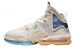 Nike LeBron 19 Cream University Blue