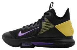 Nike LeBron Witness 4 EP Black Voltage Purple Opti Yellow