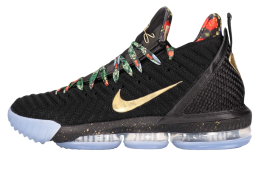 Nike Lebron XVI KC EP Black / Metallic Gold