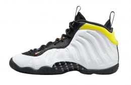 Nike Little Posite One White Black Yellow
