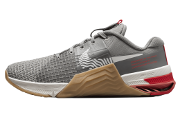 Nike Metcon 8 Flat Pewter / Gum Medium Brown