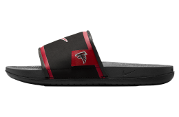 Nike Offcourt (Atlanta Falcons) Black / Dark Smoke Grey