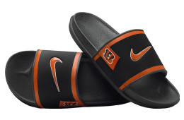 Nike Offcourt Slide (Cincinnati Bengals) Black / Dark Smoke Grey