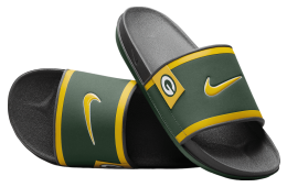 Nike Offcourt Slide (Green Bay Packers) Fir / Dark Smoke Grey
