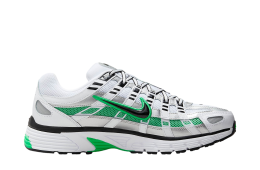 Nike P-6000 Metallic Silver / Spring Green