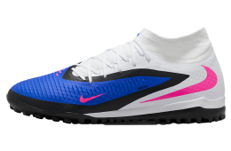 Nike Phantom 6 High Academy TF Racer Blue / White