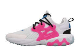 Nike React Presto GS White Hyper Pink Photo Blue