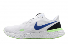 Nike Revolution 5 White Racer Blue