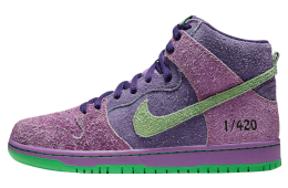 Nike SB Dunk High 420 Reverse Skunk
