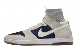 Nike SB Dunk High Elite Sail Binary Blue