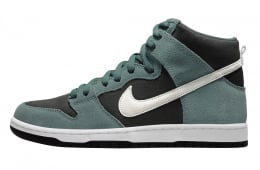 Nike SB Dunk High Green Suede