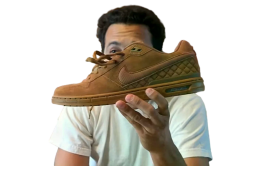 Nike SB P-Rod Light British Tan / University Red