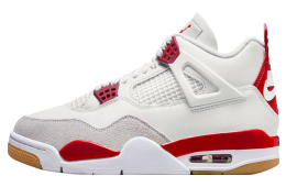 Nike SB x Air Jordan 4 White / Varsity Red