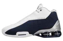 Nike Shox BB4 White Metallic Silver