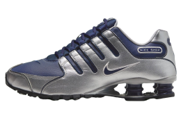 Nike Shox NZ Midnight Navy / Metallic Silver