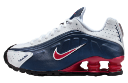 Nike Shox R4 GS Midnight Navy / White