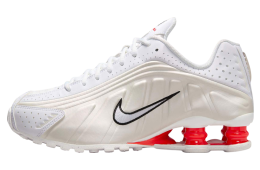 Nike Shox R4 White / Phantom / Picante Red