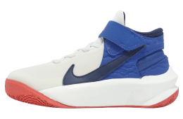 Nike Team Hustle D 10 FlyEase GS Summit White / Midnight Navy