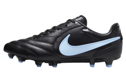 Nike Tiempo Ligera Pro Low FG Black / Ice Blue