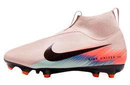 Nike United Jr Mercurial Superfly 10 Academy GS High MG Silt Red / Racer Blue