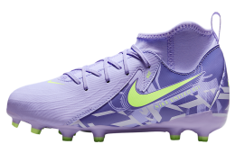 Nike United Jr Phantom Luna 2 Academy GS High FG Purple Agate / Barely Volt