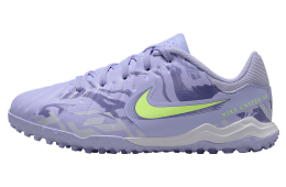 Nike United Jr Tiempo Legend 10 Academy GS Low TF Purple Agate / Barely Volt