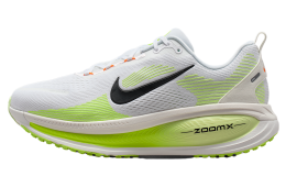 Nike Vomero 18 White / Volt (Extra Wide)