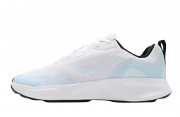 Nike WearAllDay GS White Glacier Blue Sneakers