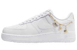 nike black WMNS Air Force 1 Low LX Lucky Charms White