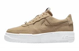 Nike WMNS Air Force 1 Low Pixel Tan Suede